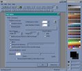 Wally Screenshot with open Options Dialog